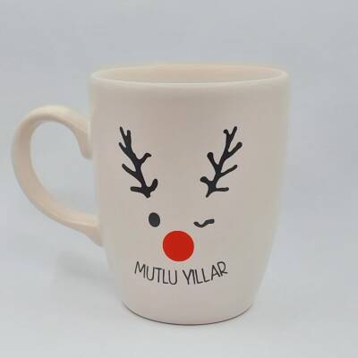 GEYİK MUTLU YILLAR-OVAL KUPA - TRANSPARAN SAP - 1