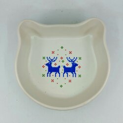 GEYİKLER-KEDİ MAMA KABI - TRANSPARAN - 