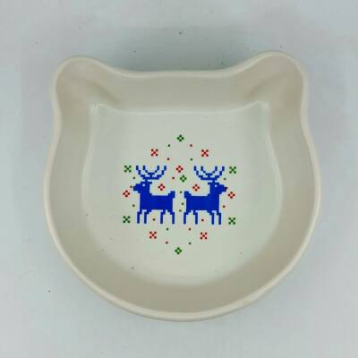 GEYİKLER-KEDİ MAMA KABI - TRANSPARAN - 1