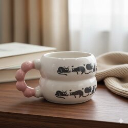 GEZEN KEDİ-HARMONİ KUPA - PEMBEE SAP - 