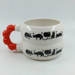 GEZEN KEDİ-HARMONİ KUPA - TURUNCUU SAP - 