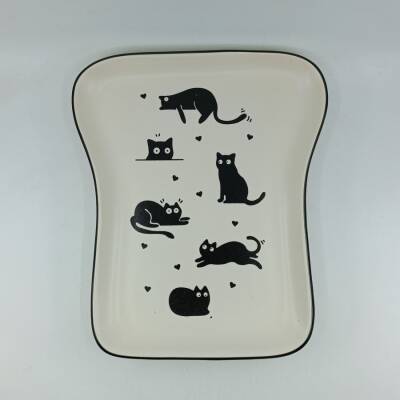 GEZEN KEDİ-NOVA TOST TABAĞI - TRANSPARAN GÖVDE - 1