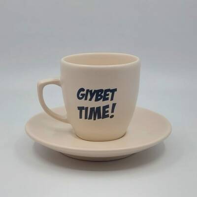 GIYBET TIME-KLASİK TÜRK KAHVESİ FİNCANI - TRANSPARAN GÖVDE - 1