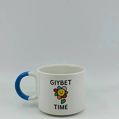 GIYBET TİME PAPATYA-D KUPA - AÇIK MAVİ SAP - 1