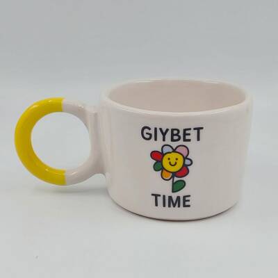 GIYBET TİME PAPATYA-DÜĞÜM KUPA - SARI SAP - 1