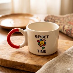 GIYBET TİME PAPATYA-DÜĞÜM KUPA - TURUNCU SAP - 