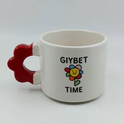 GIYBET TİME PAPATYA-PAPATYA KUPA - KIRMIZI SAP - 1