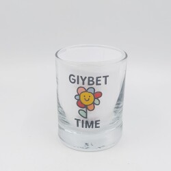 GIYBET TİME PAPATYA-SHOT BARDAĞI - ŞEFFAF - 