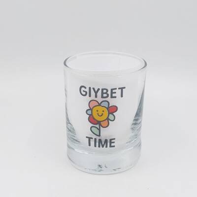 GIYBET TİME PAPATYA-SHOT BARDAĞI - ŞEFFAF - 1