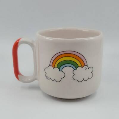 GÖKKUŞAĞI-ARYA ÇAY FİNCANI - TURUNCU SAP - 1