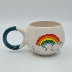 GÖKKUŞAĞI - BALONCUK KUPA - YEŞİL SAP - 