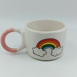 GÖKKUŞAĞI-DÜĞÜM KUPA - PEMBE SAP - 