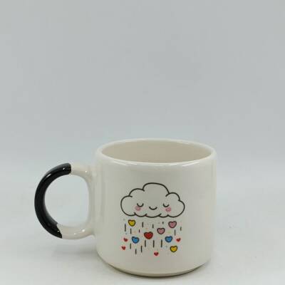 GÖKKUŞAĞI KALPLER -D KUPA - SİYAH SAP - 1