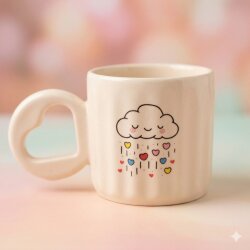 GÖKKUŞAĞI KALPLER -EROS KUPA - TRANSPARAN SAP TRANSPARAN GÖVDE - 