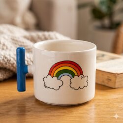 GÖKKUŞAĞI-T KUPA - AÇIK MAVİ SAP - 