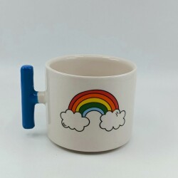 GÖKKUŞAĞI-T KUPA - AÇIK MAVİ SAP - 