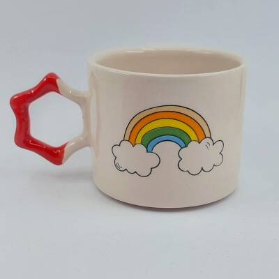 GÖKKUŞAĞI - YILDIZ KUPA - KIRMIZI SAP - 1