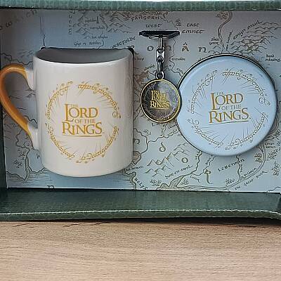 GOLD LOTR-LİSANSLI MUM KUPA ANAHTARLIK SET - TEKLİ - 1