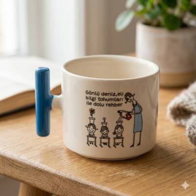 GÖNLÜ DENİZ, ELİ BİLGİ-T KUPA - AÇIK MAVİ SAP - 1