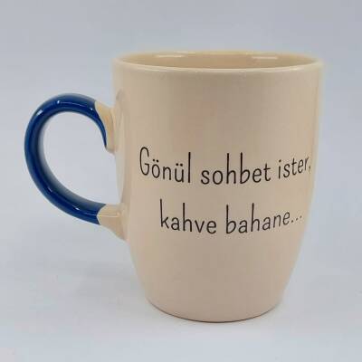 GÖNÜL SOHBET İSTER - OVAL KUPA - KOBALT SAP - 1