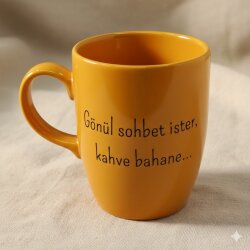 GÖNÜL SOHBET İSTER-OVAL KUPA - SARI SAP SARI GÖVDE SARI İÇ - 