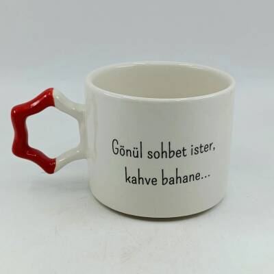 GÖNÜL SOHBET İSTER-YILDIZ KUPA - KIRMIZI SAP - 1