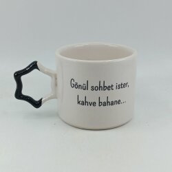 GÖNÜL SOHBET İSTER-YILDIZ KUPA - SİYAH SAP - 