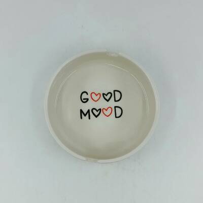 GOOD FOOD GOOD MOOD-YUVARLAK KÜÇÜK KÜLLÜK - TRANSPARAN - 1