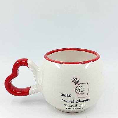 GÖTÜ GÜZEL OLANIN-AMOUR KUPA - KIRMIZI SAP KIRMIZI TURNET - 1