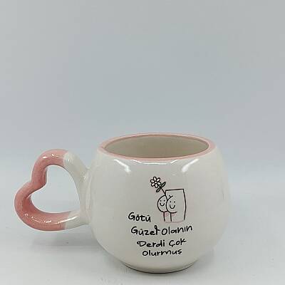 GÖTÜ GÜZEL OLANIN-AMOUR KUPA - PEMBE SAP PEMBE TURNET - 1
