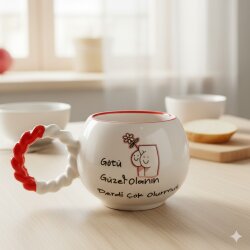 GÖTÜ GÜZEL OLANIN -BALONCUK KUPA - TURUNCU SAP - 