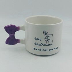 GÖTÜ GÜZEL OLANIN -KURDELE KUPA - MOR SAP - 