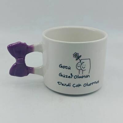 GÖTÜ GÜZEL OLANIN -KURDELE KUPA - MOR SAP - 1