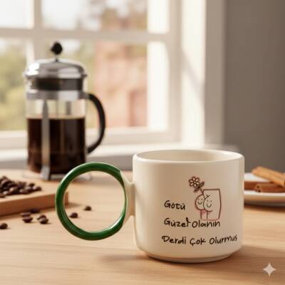 GÖTÜ GÜZEL OLANIN -O KUPA - YEŞİL SAP - 1