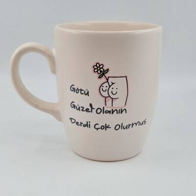 GÖTÜ GÜZEL OLANIN -OVAL KUPA - TRANSPARAN SAP - 1