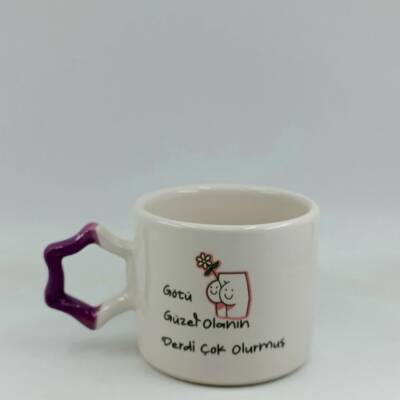 GÖTÜ GÜZEL OLANIN -YILDIZ KUPA - MOR SAP - 1