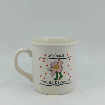 GÜLÜMSE YOLUNA DEVAM ET-İDA KUPA - TRANSPARAN SAP - 1