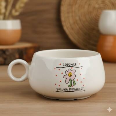 GÜLÜMSE YOLUNA DEVAM ET-LUNA KUPA - TRANSPARAN - 1