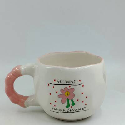 GÜLÜMSE YOLUNA DEVAM ET-NİVA KUPA - PEMBE SAP PEMBE TURNET - 1