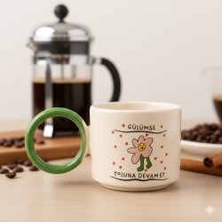 GÜLÜMSE YOLUNA DEVAM ET-O KUPA - YEŞİL SAP - 