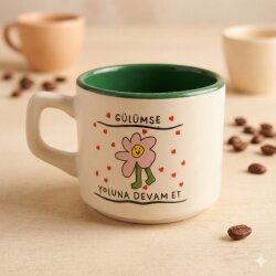 GÜLÜMSE YOLUNA DEVAM ET-VENUS KUPA - YEŞİL İÇ - 