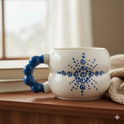 GÜNEŞ NAZAR BONCUĞU - 3D-HARMONİ KUPA - 3D - 