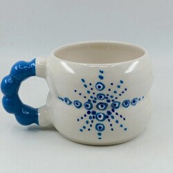 GÜNEŞ NAZAR BONCUĞU - 3D-HARMONİ KUPA - 3D - 