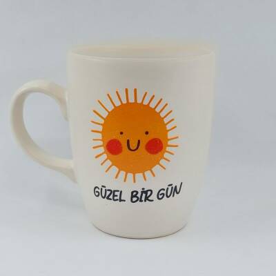 GÜZEL BİR GÜN-OVAL KUPA - TRANSPARAN SAP - 1