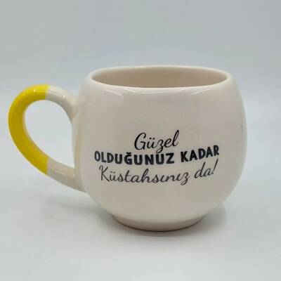 GÜZEL OLDUĞUNUZ KADAR - BALON KUPA - SARI SAP - 1