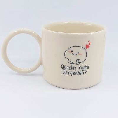 GÜZELİN MİYİM GERÇEKTEN?-O KUPA - TRANSPARAN SAP - 1