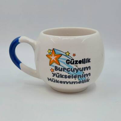 GÜZELLİK BURCUYUM-BALON KUPA - KOBALT SAP - 1