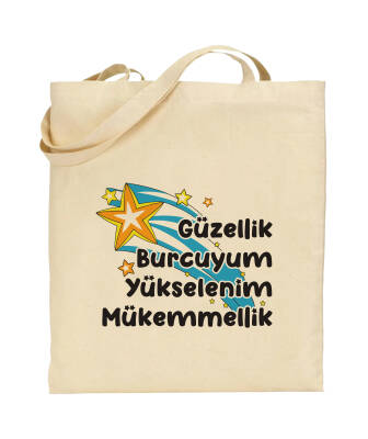 GÜZELLİK BURCUYUM-BEZ ÇANTA - TEKLİ - 1