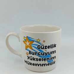 GÜZELLİK BURCUYUM-BODUR KUPA - TRANSPARAN - 