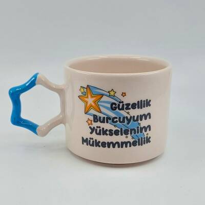 GÜZELLİK BURCUYUM-YILDIZ KUPA - AÇIK MAVİ SAP - 1